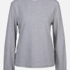 Frauen Tom Tailor Pullover & Cardigans | Damen Sweatshirt Mit Blusenkragen