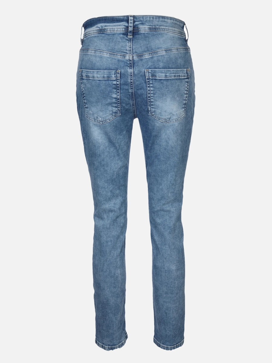 Frauen Street One Hosen | Damen Jeanshose Mit Gedoppeltem Bund