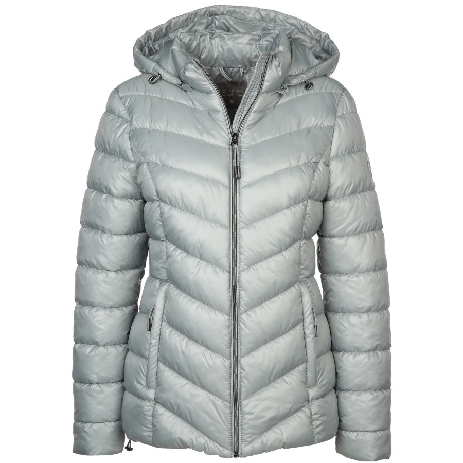 Frauen Sure Jacken & Mantel | Damen Steppjacke Mit Abnehmbarer Kapuze