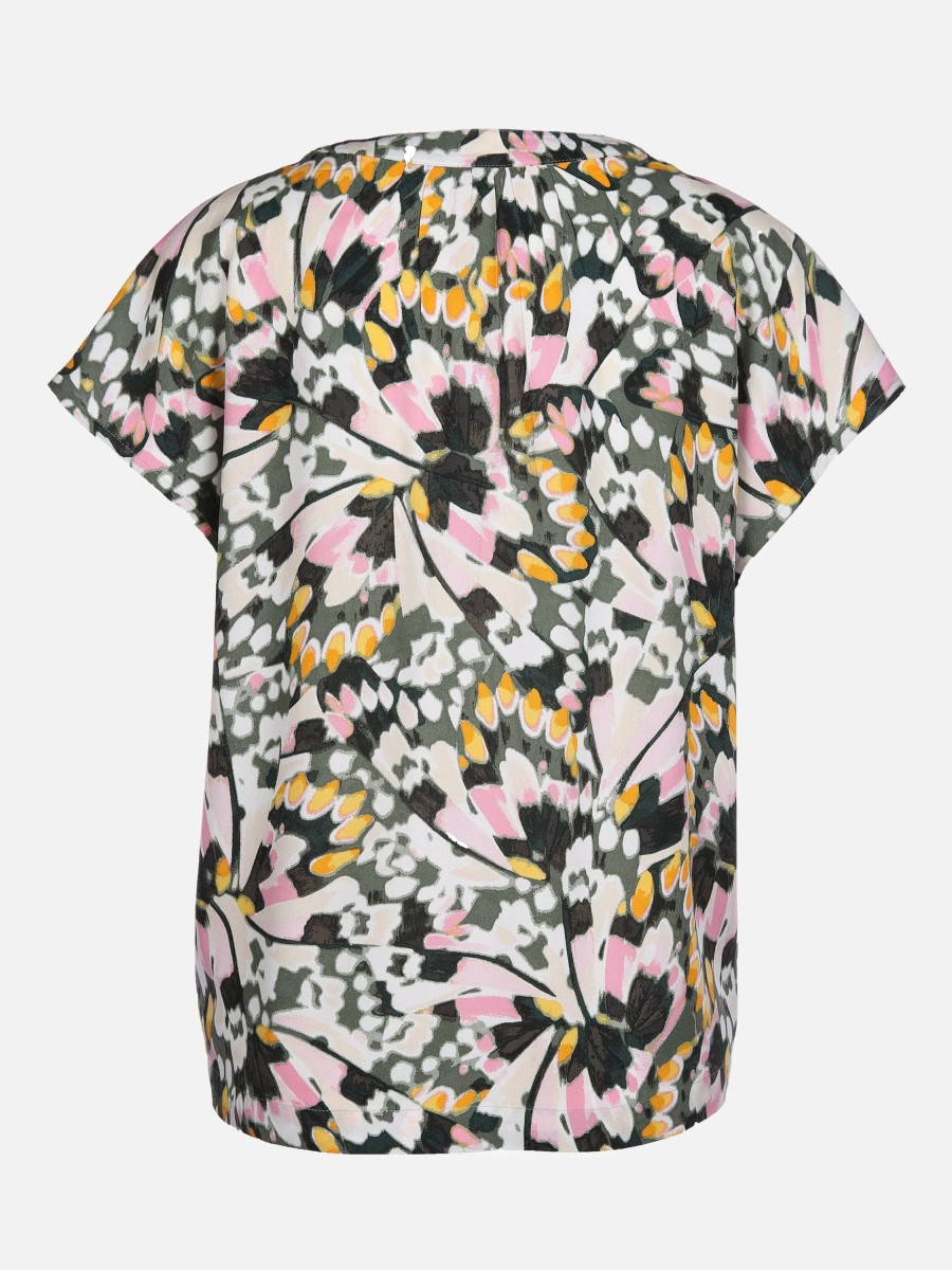 Frauen Street One Blusen | Damen Blusenshirt Im Blumendessin