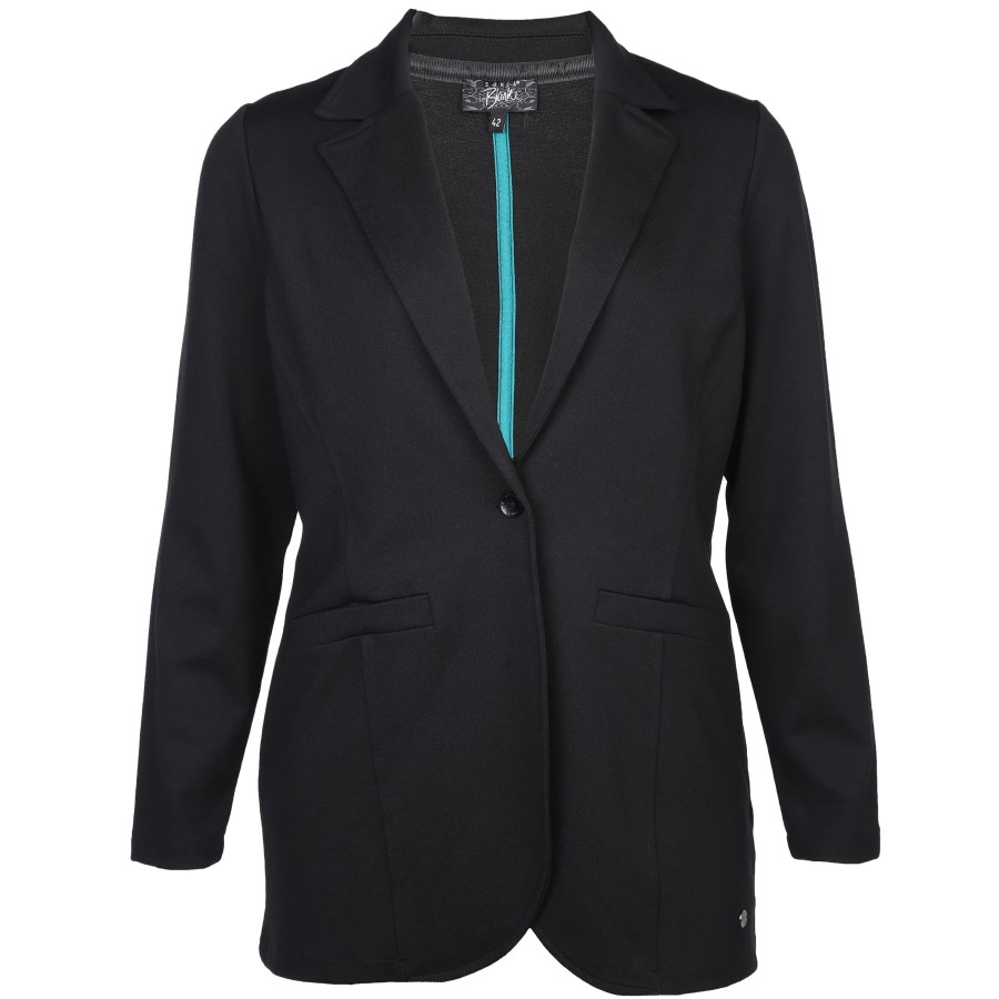 Frauen Sonja Blank Grose Grosen | Grose Grosen Jersey Blazer