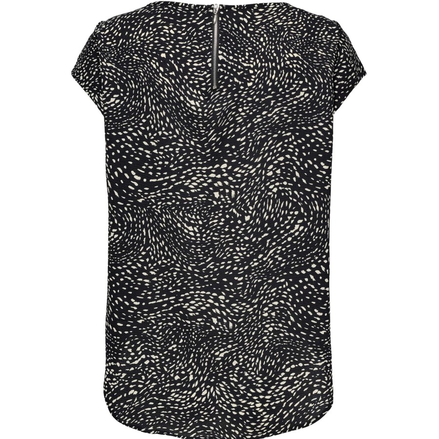 Frauen Only Blusen | Only Onlvic Ss Aop Top Noo Bluse