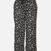 Frauen IX-O Hosen | Damen Stoffhose Mit Minimalprint