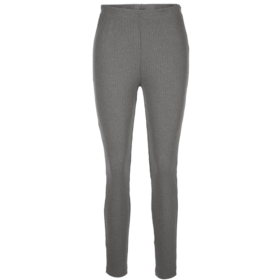 Frauen Sure Hosen | Damen Strick-Leggings In Rippoptik