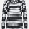 Frauen Esprit Shirts & Tops | Damen Shirt Mit Streifen