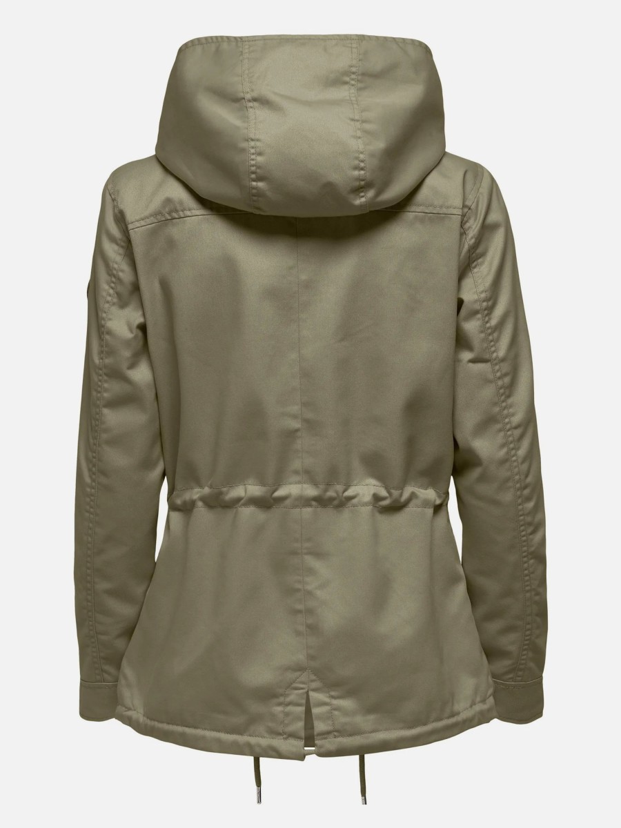 Frauen Only Jacken & Mantel | Only Onllorca Canvas Parka Parka