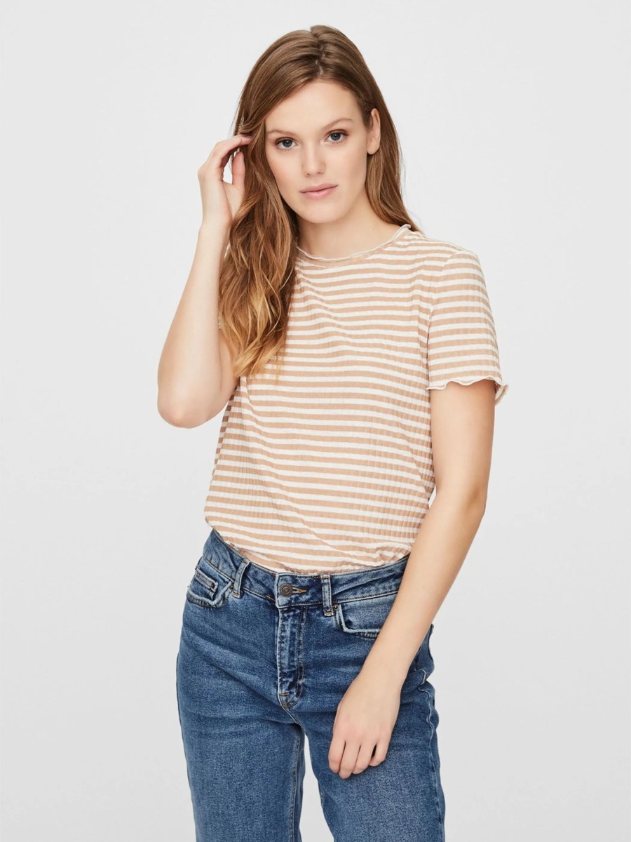 Frauen Vero Moda Shirts & Tops | Vero Moda Vmkiri Ss Top Jrs Shirt