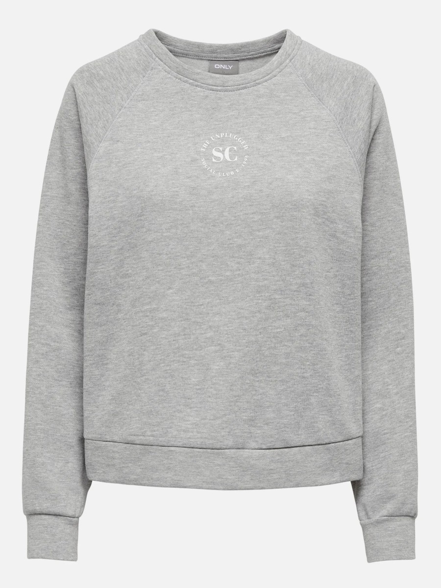 Frauen Only Pullover & Cardigans | Only Onllula L/S Raglan Sw Sweatshirt