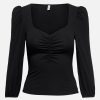 Frauen Only Shirts & Tops | Only Onlmeya 3/4 Top Solid Shirt