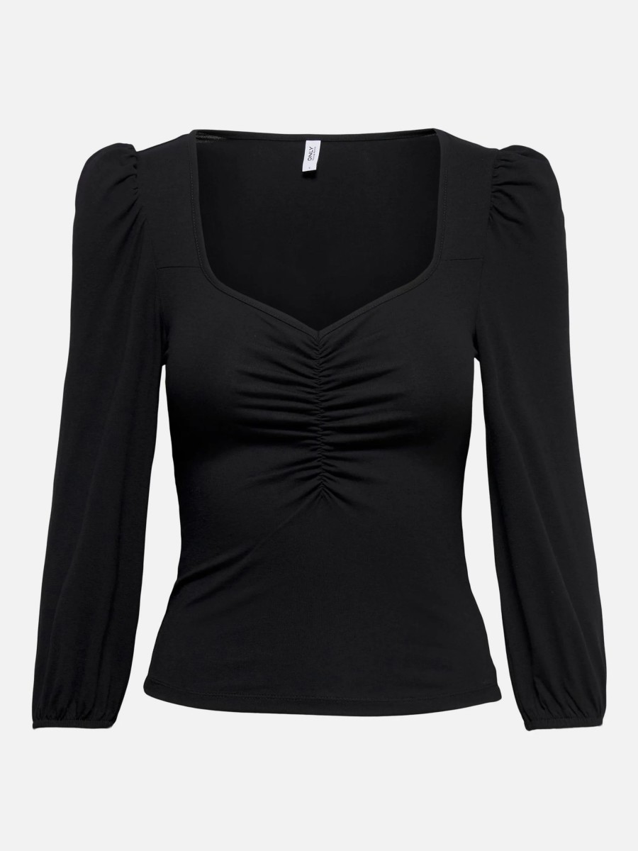 Frauen Only Shirts & Tops | Only Onlmeya 3/4 Top Solid Shirt