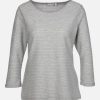 Frauen Sure Shirts & Tops | Damen Struktur Shirt Mit 3/4 Arm