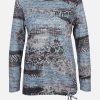 Frauen Sure Shirts & Tops | Damen Flauscheshirt Mit Alloverprint