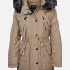 Frauen Sure Jacken & Mantel | Damen Winterjacke Mit Kapuze