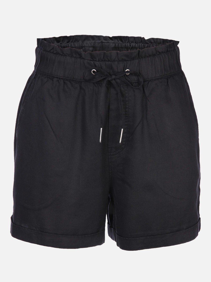 Frauen edc Hosen | Damen Shorts Mit Festem Umschlag