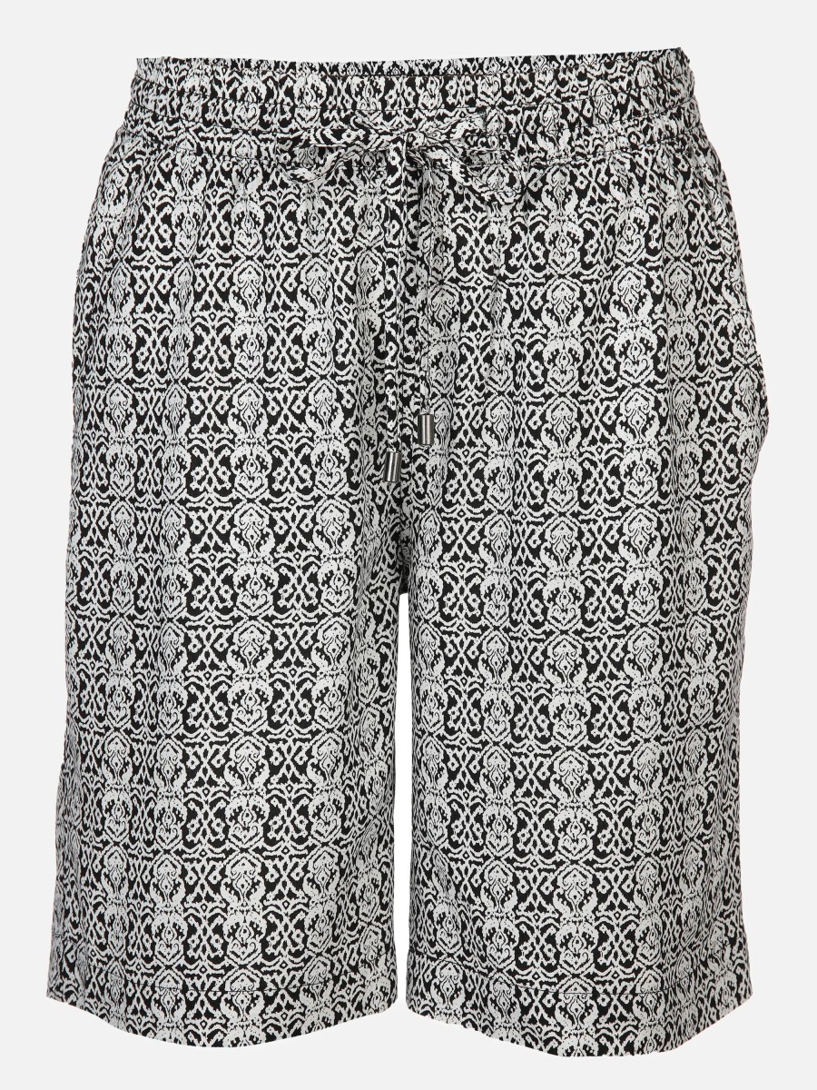 Frauen Sure Hosen | Damen Shorts Im Alloverprint