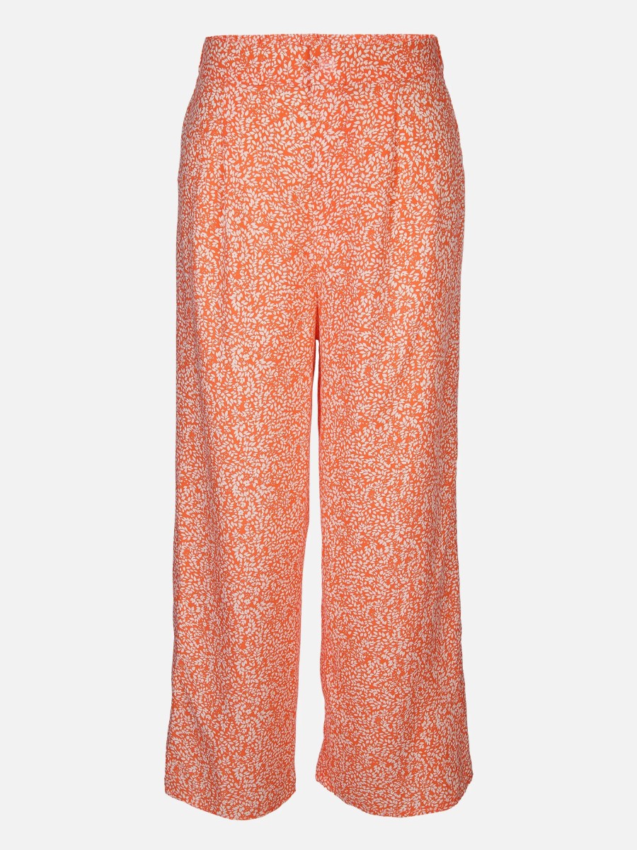 Frauen IX-O Hosen | Damen Culotte Mit Blumenprint