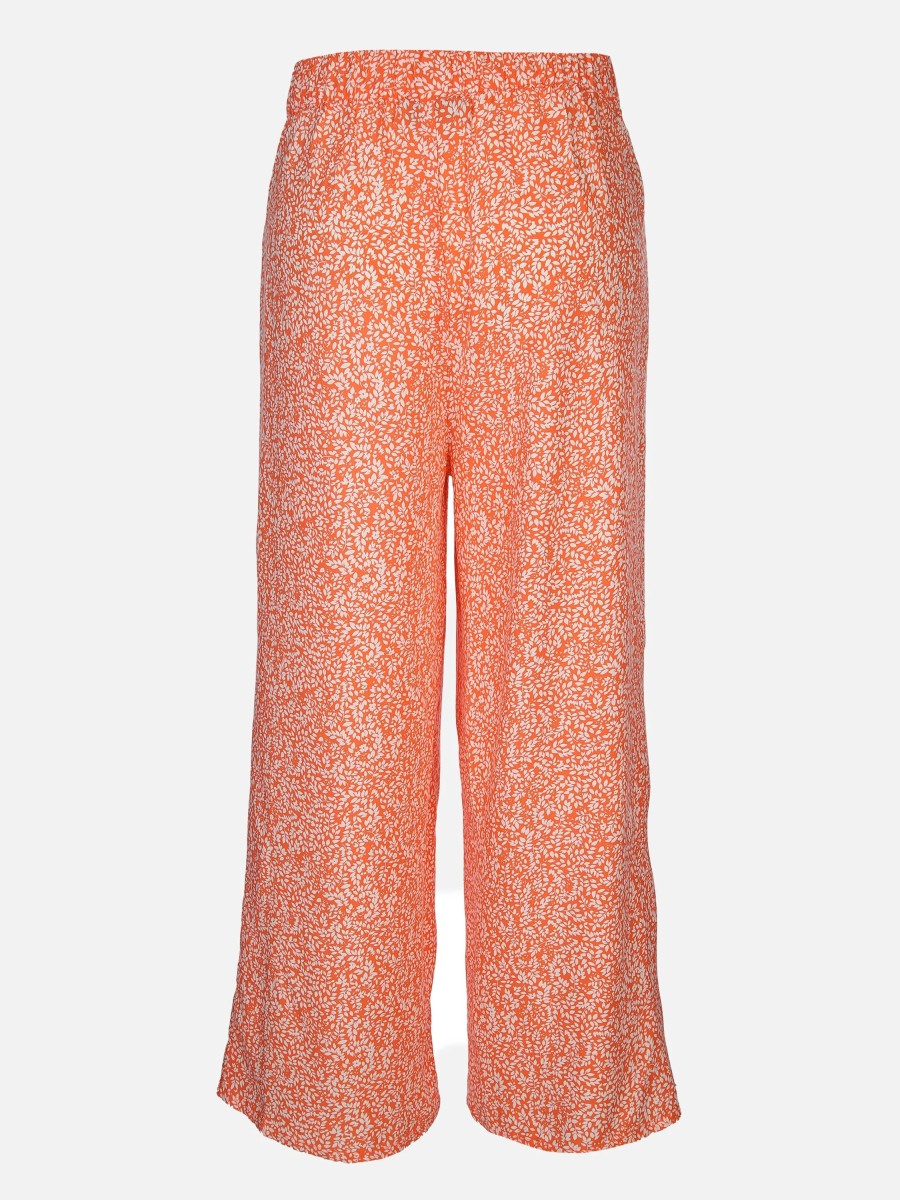 Frauen IX-O Hosen | Damen Culotte Mit Blumenprint