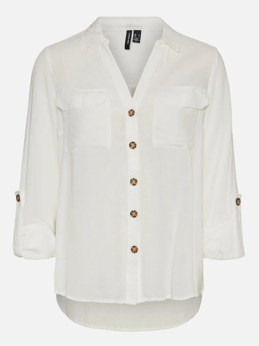 Frauen Vero Moda Blusen | Vero Moda Vmbumpy L/S Shirt New Bluse