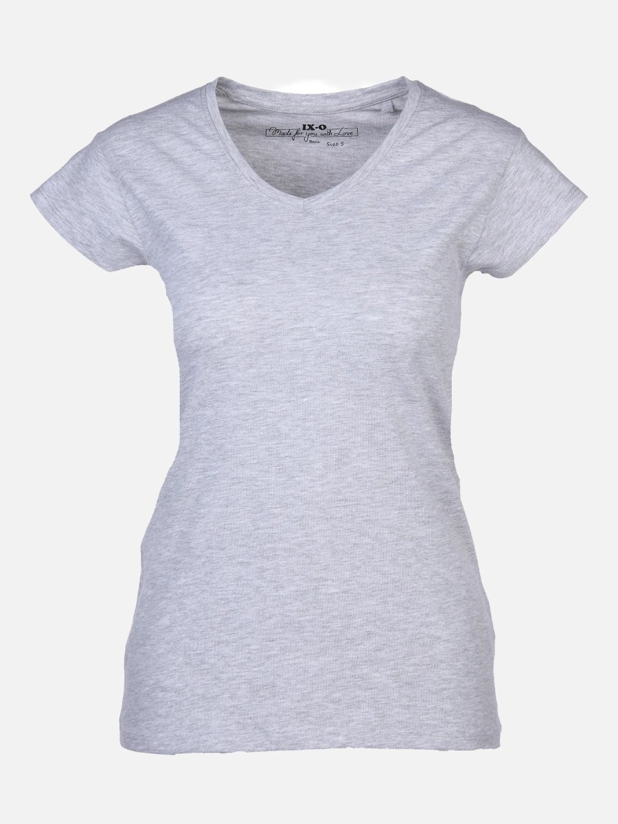 Frauen IX-O Shirts & Tops | Damen Basic T-Shirt