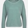 Frauen Tom Tailor Pullover & Cardigans | Damen Pullover In Waffelstruktur