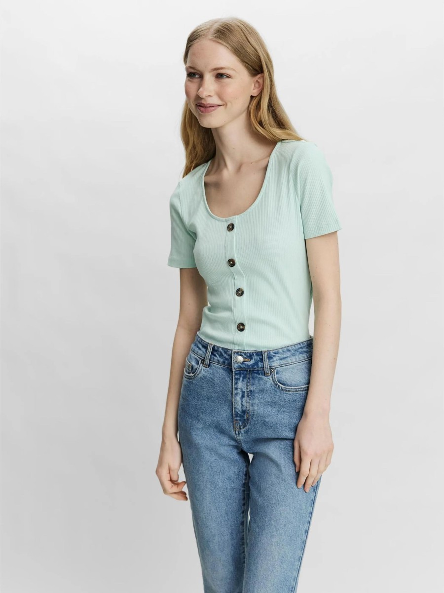 Frauen Vero Moda Shirts & Tops | Vero Moda Vmhelsinki Ss Top Ga Shirt