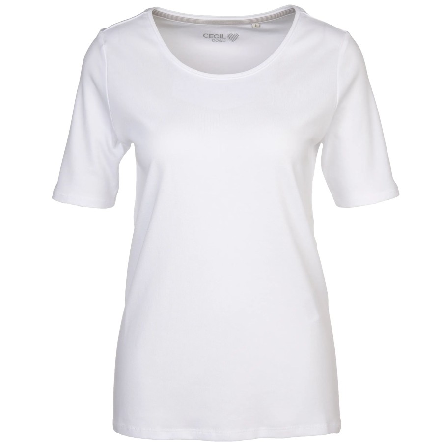 Frauen Cecil Shirts & Tops | Damen Basic Shirt