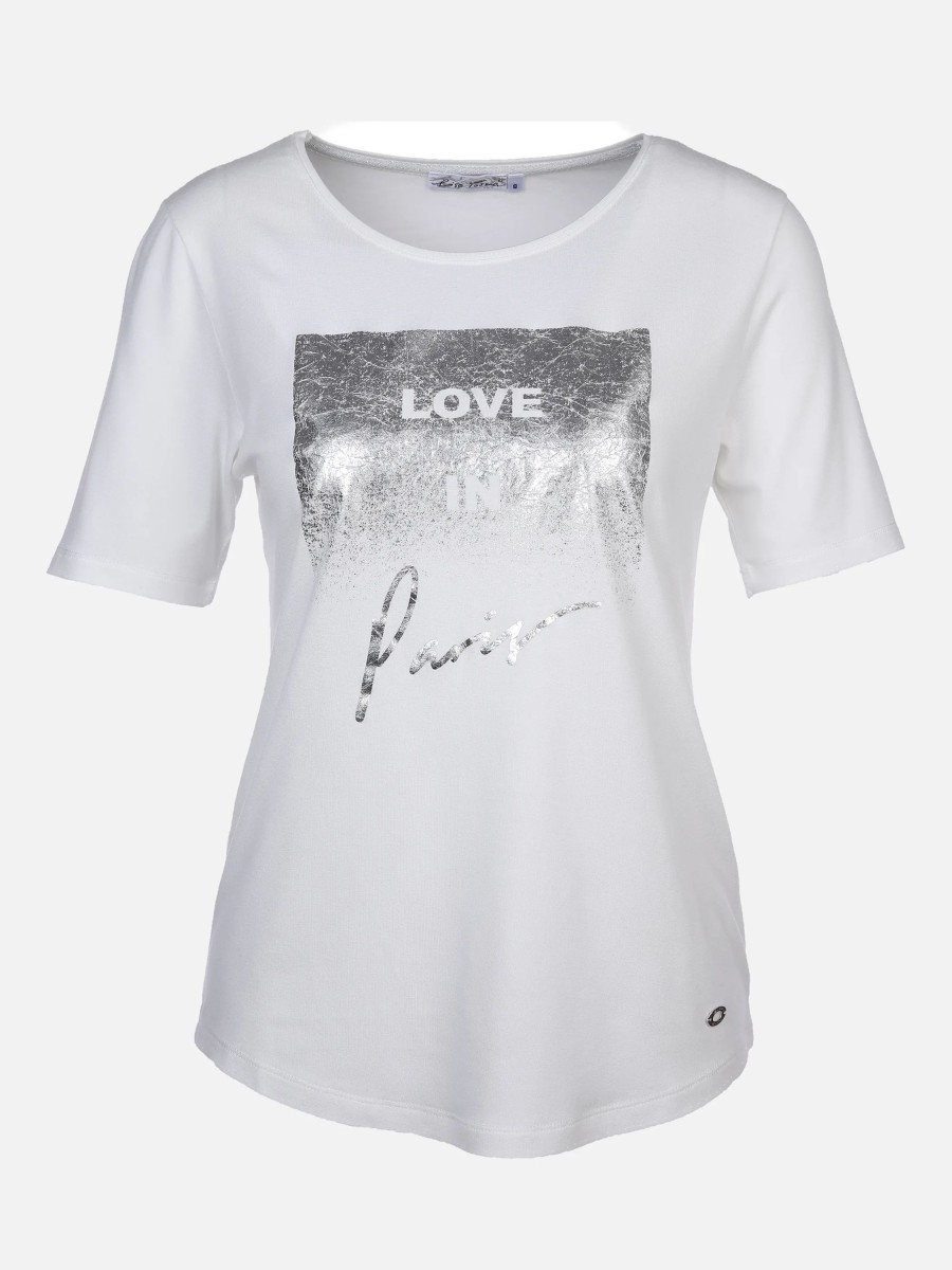 Frauen Lisa Tossa Grose Grosen | Damen Shirt Mit Glitzerprint