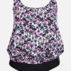 Frauen Sonja Blank Bade & Strandmode | Grose Grosen Tankini Mit Alloverprint