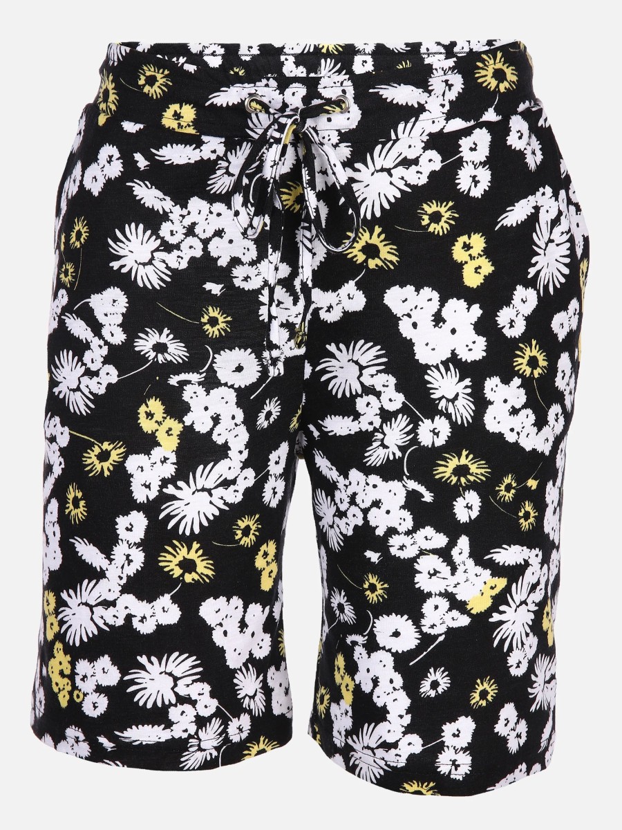 Frauen Sure Hosen | Damen Sweatshorts Mit Alloverprint