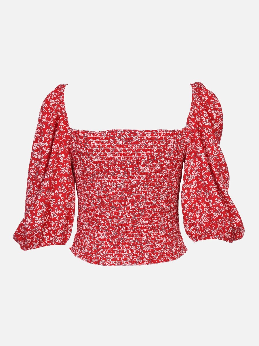 Frauen IX-O Blusen | Damen Bluse Mit Floralem Print