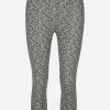 Frauen Sure Hosen | Damen Capri Leggings Mit Minimalprint