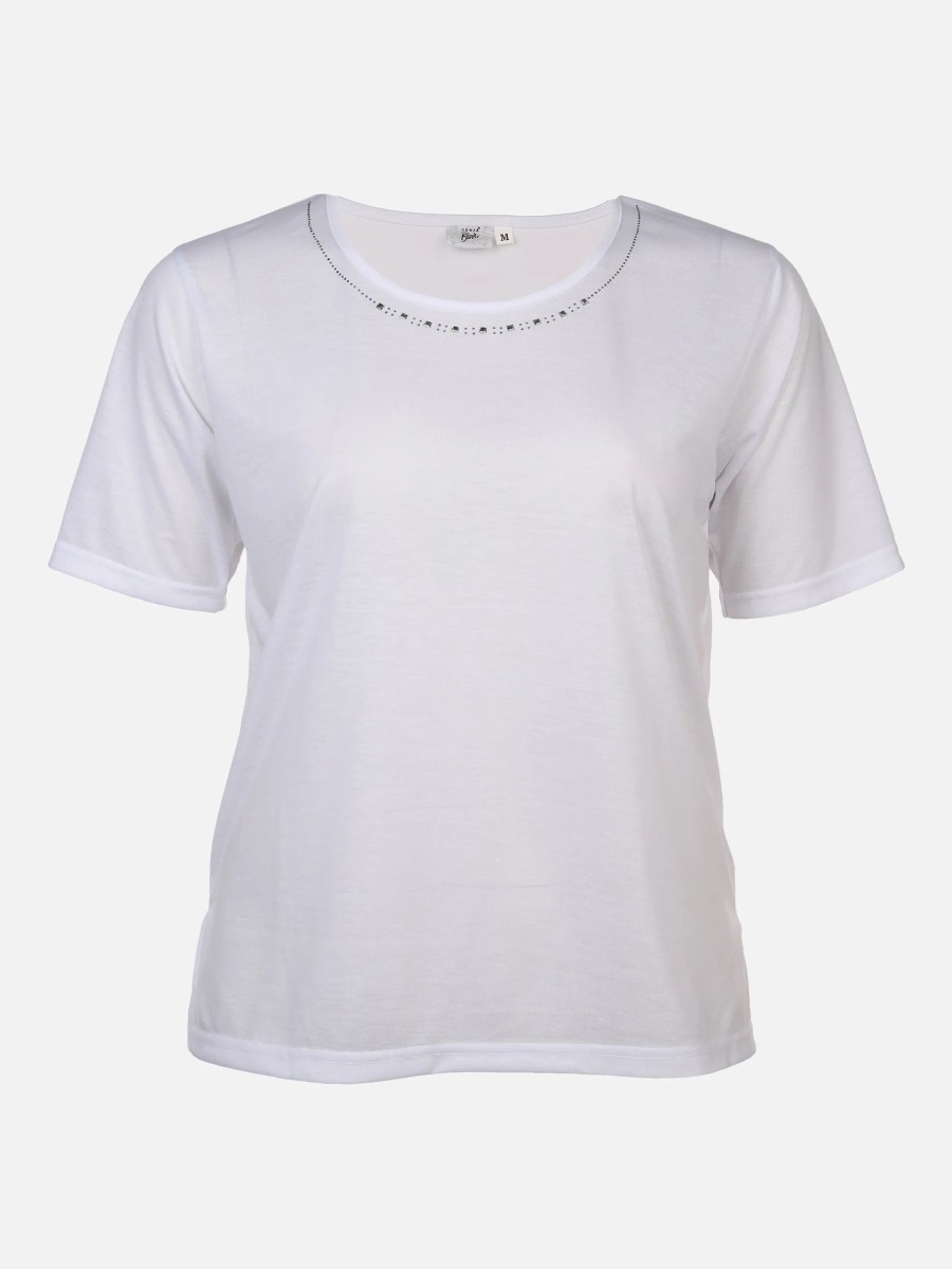 Frauen Sonja Blank Shirts & Tops | Grose Grosen Shirt Mit Glitzersteinchen