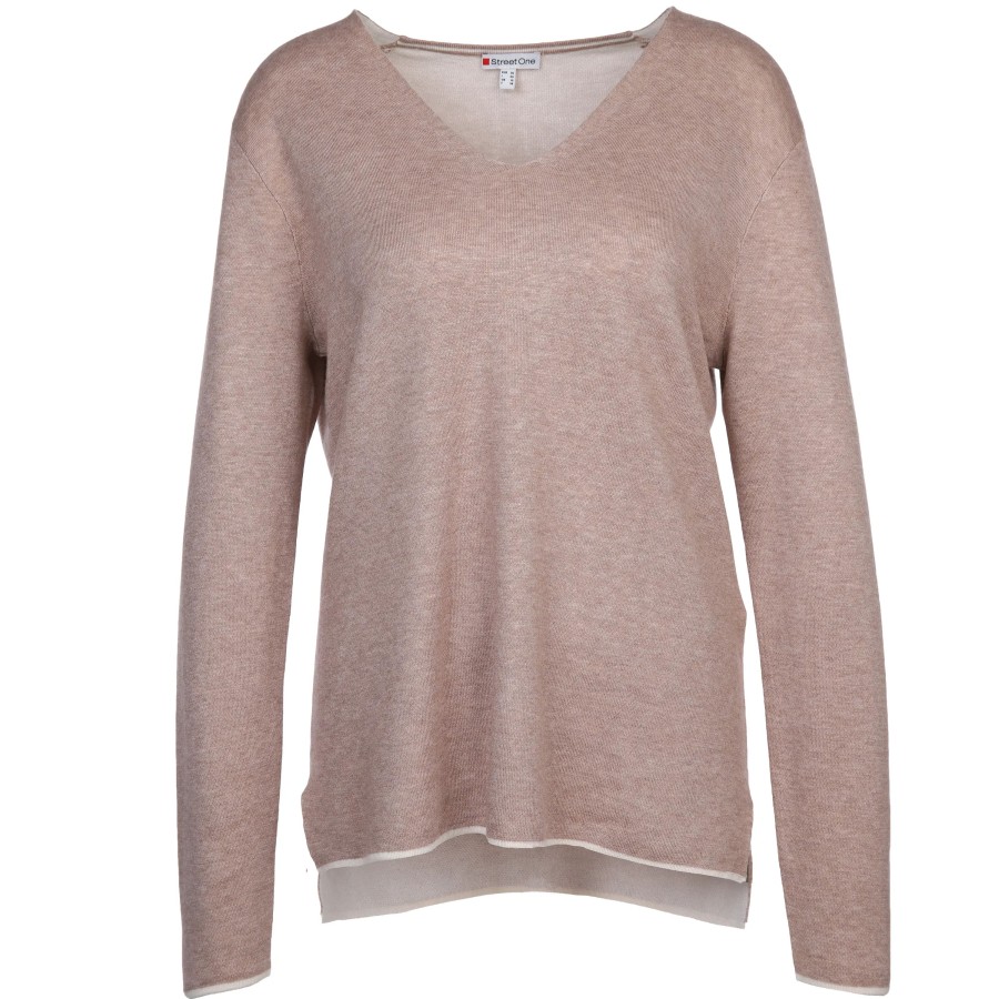 Frauen Street One Pullover & Cardigans | Damen Pullover Mit V-Ausschnitt