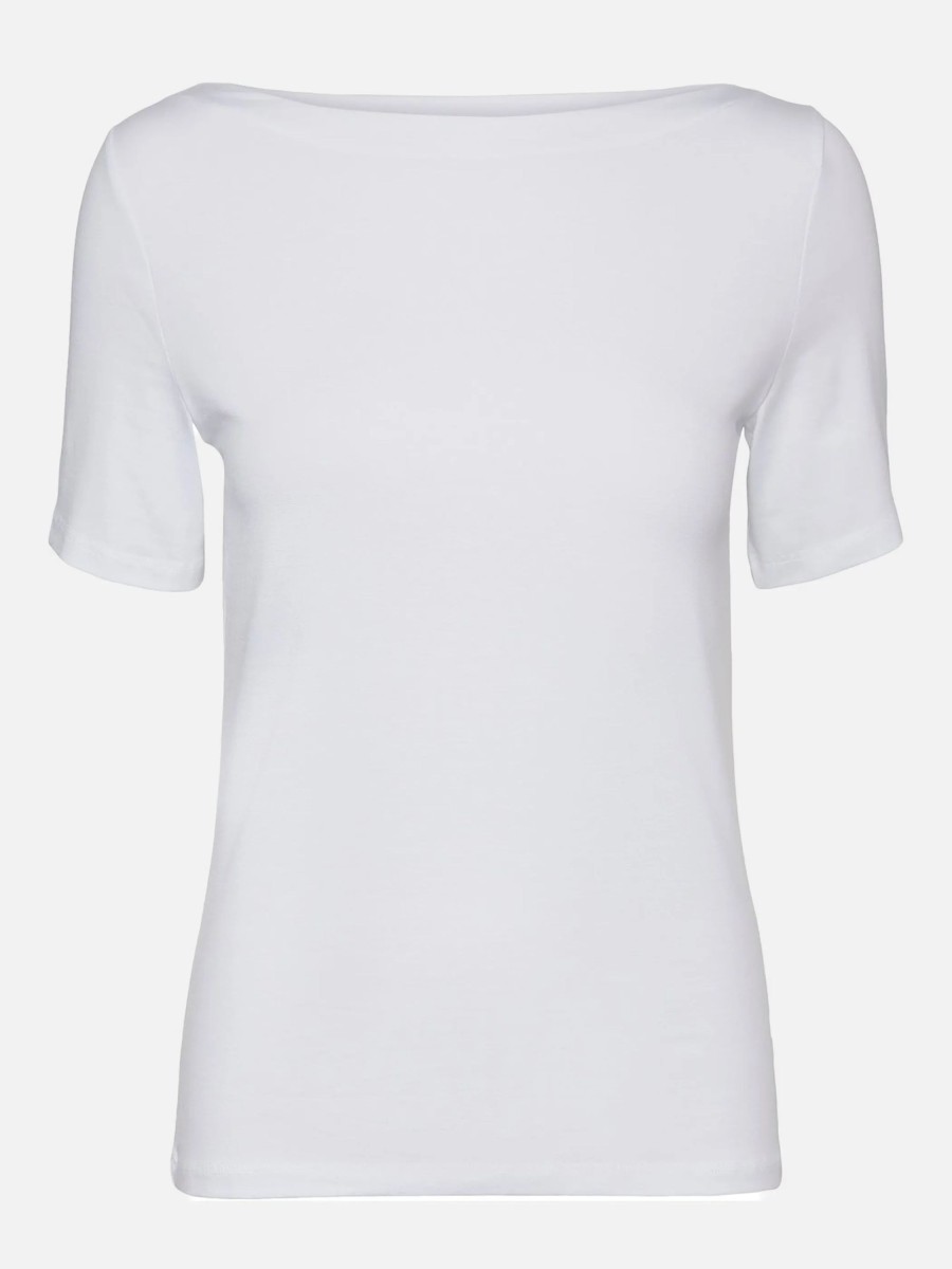 Frauen Vero Moda Shirts & Tops | Vero Moda Vmpanda Modal S/S Top