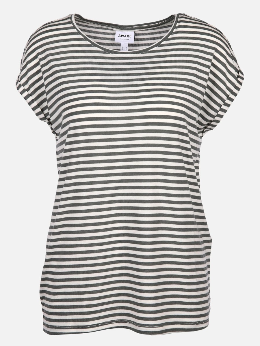 Frauen Vero Moda Shirts & Tops | Vero Moda Vmava Plain Ss Top St Shirt