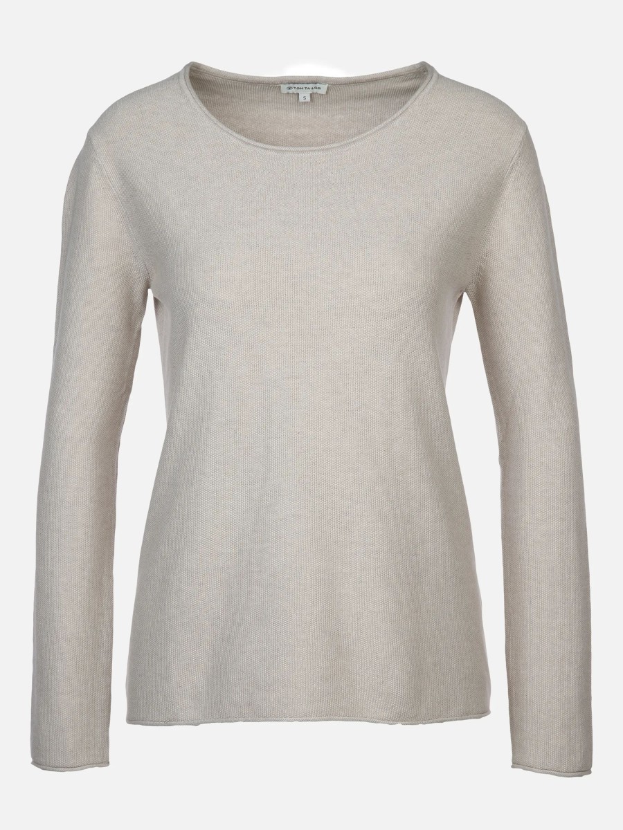 Frauen Tom Tailor Pullover & Cardigans | Damen Feinstrick-Pullover