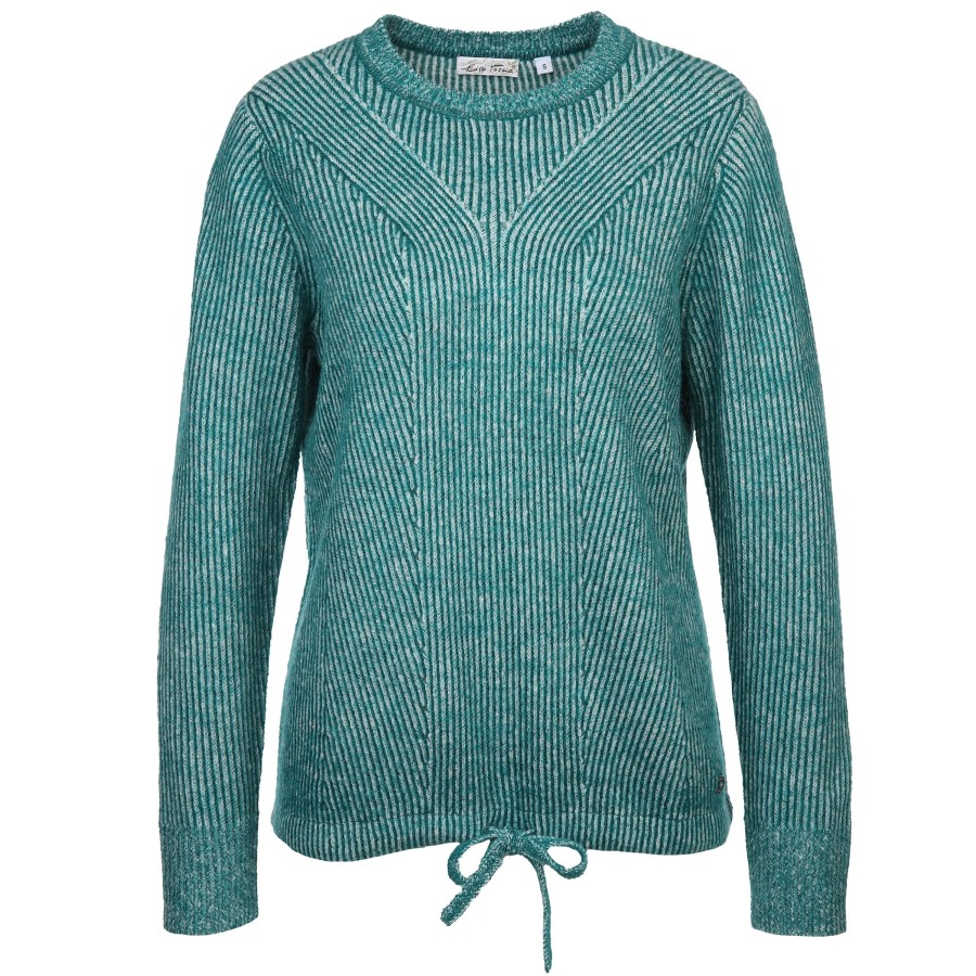 Frauen Lisa Tossa Pullover & Cardigans | Damen Strickpullover Meliert