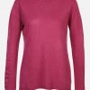 Frauen Sure Pullover & Cardigans | Damen Pullover "Cashmere-Like" Unifarben