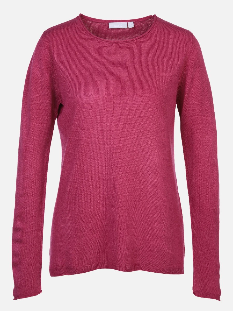 Frauen Sure Pullover & Cardigans | Damen Pullover "Cashmere-Like" Unifarben