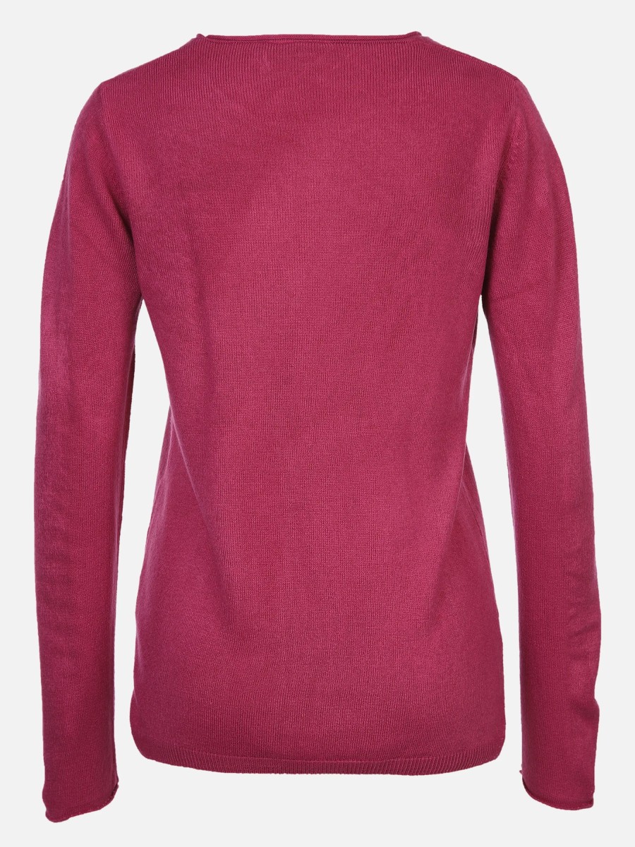 Frauen Sure Pullover & Cardigans | Damen Pullover "Cashmere-Like" Unifarben