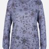 Frauen Cecil Shirts & Tops | Damen Shirt Mit Alloverprint