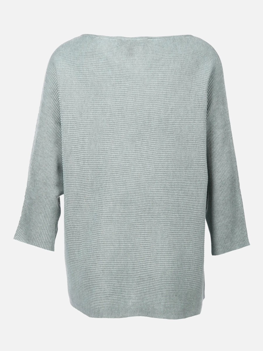 Frauen Vero Moda Pullover & Cardigans | Vero Moda Vmnora 3/4 Boatneck B Strickpullover