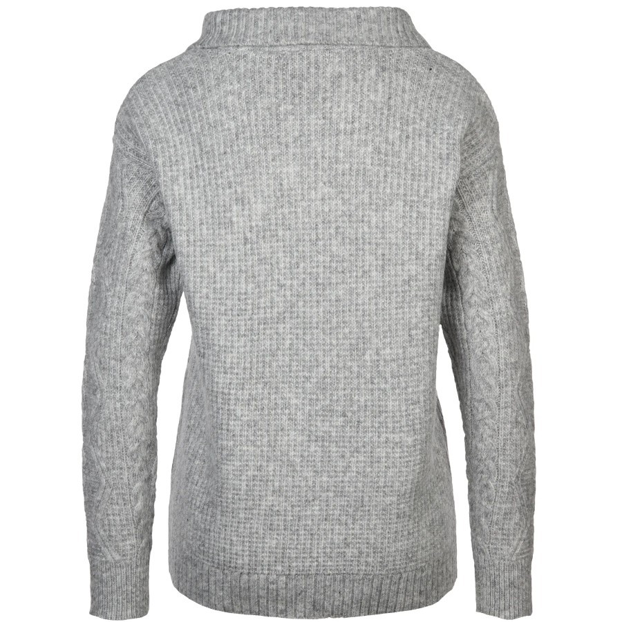 Frauen Lisa Tossa Pullover & Cardigans | Damen Stricktroyer Meliert