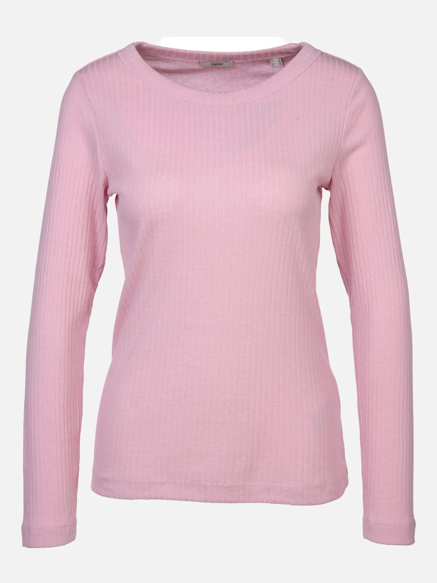 Frauen Esprit Shirts & Tops | Damen Ripp-Shirt