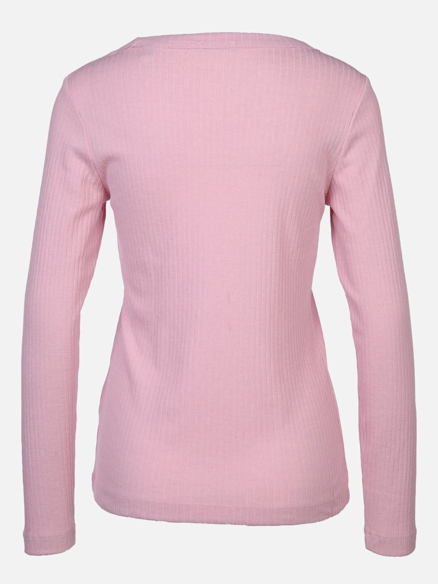 Frauen Esprit Shirts & Tops | Damen Ripp-Shirt