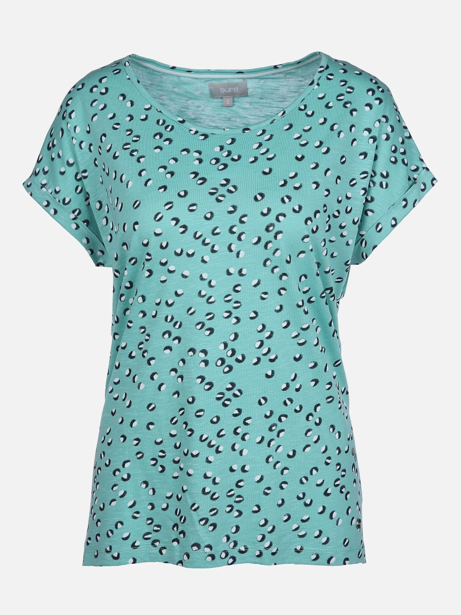 Frauen Sure Shirts & Tops | Damen Shirt Mit Alloverprint