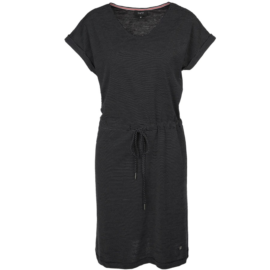 Frauen Sure Kleider & Jumpsuits | Damen Jerseykleid Mit Bindeband