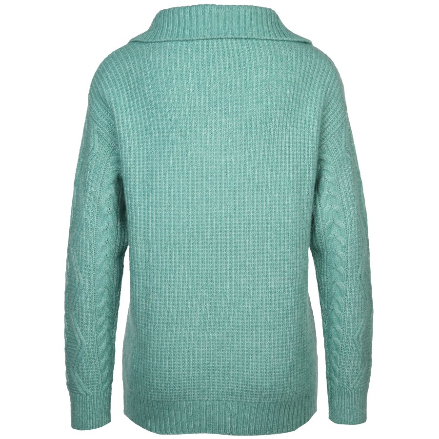 Frauen Lisa Tossa Pullover & Cardigans | Damen Stricktroyer Meliert