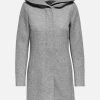 Frauen Only Jacken & Mantel | Only Onlsedona Light Coat Kapuzenjacke