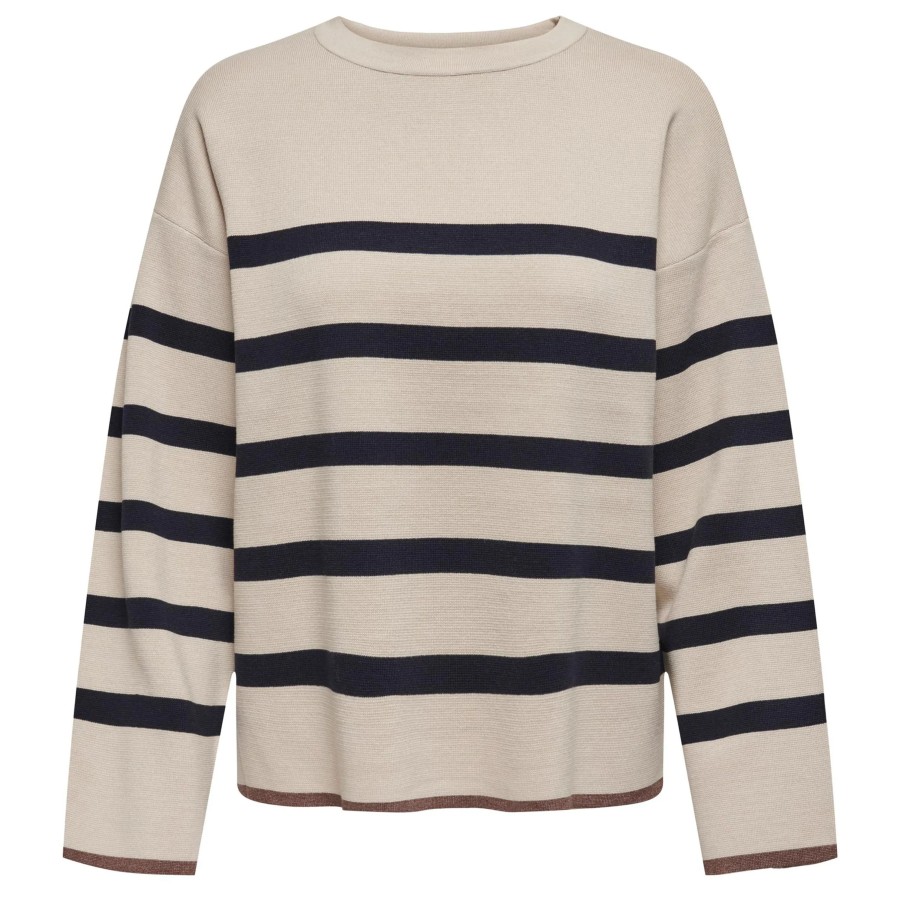 Frauen Only Shirts & Tops | Only Onlalberte Ls Stripe Pullover